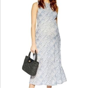 Topshop Tie-Dye Sleeveless Dress Size 6